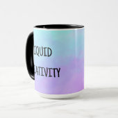 Tasse 'Liquid Creativity' (Vorderseite Links)