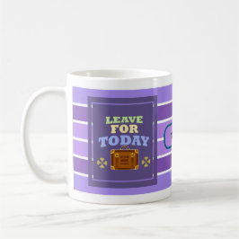 Tasse 'Live for Today – Dynamische Linien'