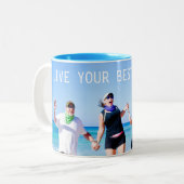 Tasse "Live Your Best Life" (Vorderseite Links)