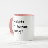 Tasse Logarithmus Joke Pub (Vorderseite Links)