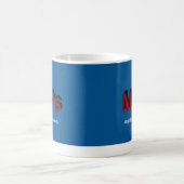 Tasse-Logo dunkelrot Kaffeetasse (Mittel)