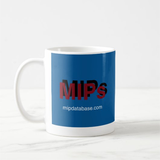 Tasse-Logo dunkelrot Kaffeetasse (Links)