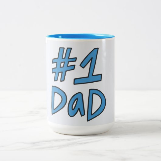 Tasse Logo Nummer 1 Vater (Mittel)