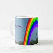 Tasse: Longton Regenbogen, Longton! Kaffeetasse (Vorderseite Links)