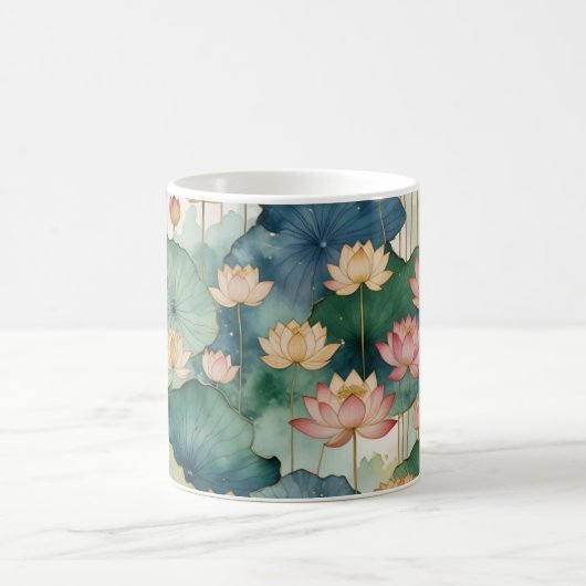 Tasse "Lotus Garden" von DAKimage (Mittel)