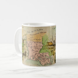 Tasse Louisiana aus dem 19. Jahrhundert