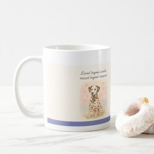 Tasse 'Loved Beyond Words' von Tina Tran (Mit Donut)