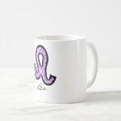 Tasse Löwe-Symbols (Art 1_purple) (VorderseiteRechts)