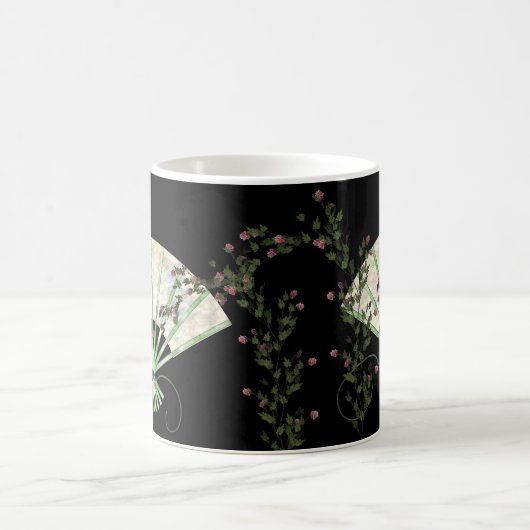 Tasse Lüfter und Rose (Mittel)