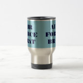 Tasse-Luftwaffenbrat Reisebecher (Mittel)
