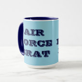 Tasse-Luftwaffenbrat Tasse (Vorderseite Links)