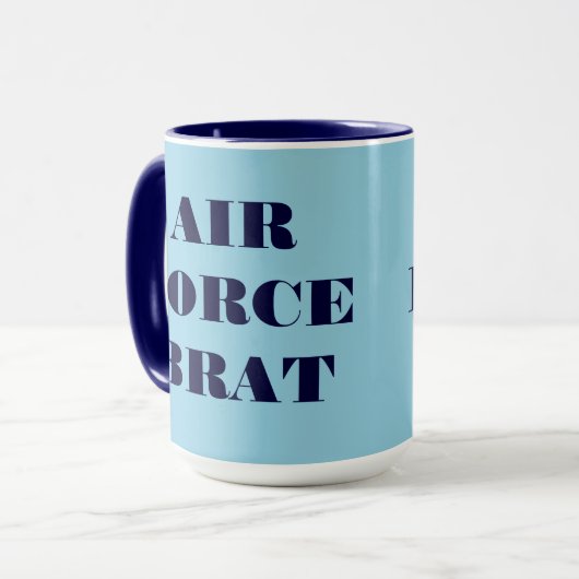 Tasse-Luftwaffenbrat Tasse (Vorderseite Links)