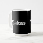 Tasse Lukas (Vorderseite Links)