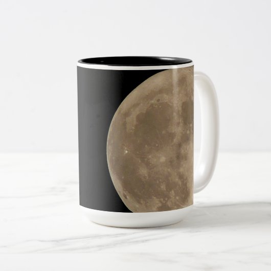 Tasse Luna Surface Cup Vollmond Tasse (VorderseiteRechts)