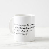 Tasse lustige Zitate (Vorderseite Links)