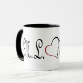 Tasse M.L. Newman Coffee (Vorderseite Links)