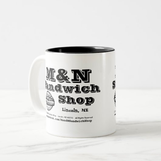 Tasse - M&N Logo 2 (Vorderseite Links)