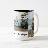 Tasse Mackinac Insel-, Michigan (VorderseiteRechts)