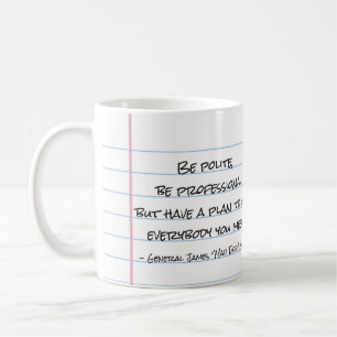 Tasse "Mad Dog" - "Be Polite"