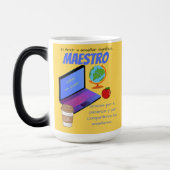 Tasse maestro Zitat (Links)