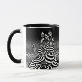 Tasse Magic Pilze geometrische Combo Design (Links)
