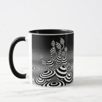 Tasse Magic Pilze geometrische Combo Design