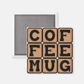 Tasse Magnet (Vorderseite/Rückseite)