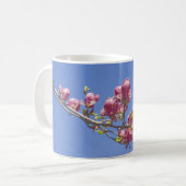 Tasse, Magnolien, Niederlassung der Blüten Kaffeetasse (Vorderseite Links)