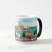 Tasse - Majestic Thai Royal Barge im Grand Palace (VorderseiteRechts)