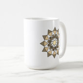 Tasse - Mandala-Bild (VorderseiteRechts)