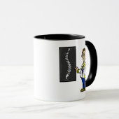 Tasse männlicher Chiropraktoren oder Spinalchirurg (VorderseiteRechts)