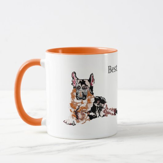 Tasse Man's Best Friends German Shepherd (Links)