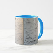 Tasse Mappa Kansas (VorderseiteRechts)