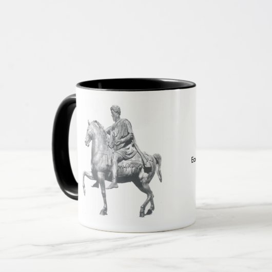 Tasse Marcus Aurelius (Vorderseite Links)