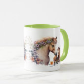 Tasse Mare und Yearling (VorderseiteRechts)