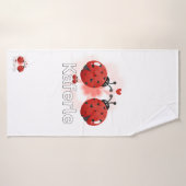 Tasse Marienkäfer Badehandtuch (Badehandtuch)