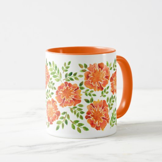 Tasse Marigolds (VorderseiteRechts)