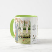 Tasse "Mary Quite Contrary" Kate Greenaway (Vorderseite Links)