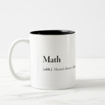 Tasse-Mathematik lustig