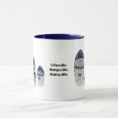 Tasse Matrjoschka, Matryoshka, Babuschka, (Zentrum)