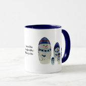 Tasse Matrjoschka, Matryoshka, Babuschka, (VorderseiteRechts)