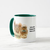 Tasse Matrjoschka, Matryoshka, Babuschka, (Vorderseite Links)