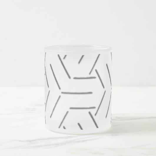 TASSE MATTIERT GLASS ART STYLE DESIGN (Mittel)