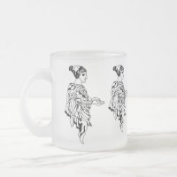 Tasse Mattiert Glass Tasse : Altgriechische Statue