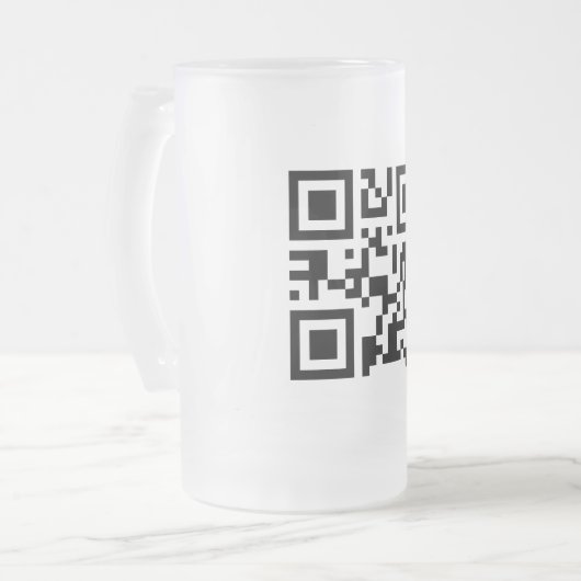 Tasse (mattiertes Glas, Mega-) (Vorderseite Links)