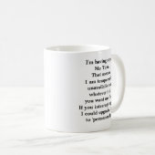 Tasse "Me Time" (VorderseiteRechts)