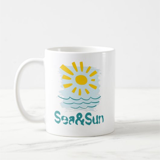 Tasse Meer und Sonne (Links)