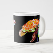 Tasse/Meeresschildkröte Jumbo-Tasse (Vorderseite Rechts)
