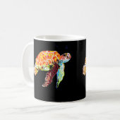 Tasse: Meeresschildkröten Kaffeetasse (Vorderseite Links)