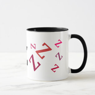 Tasse - Mehrere Rote Buchstaben
